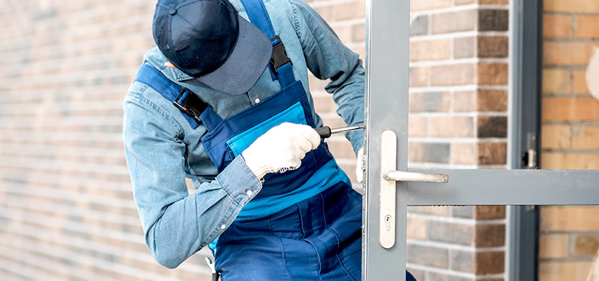 Pivot Storefront Door Locks Installation in South San Gabriel, California